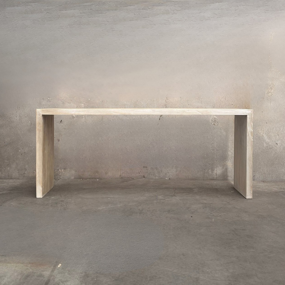 Square Console Skinny | Ceruse