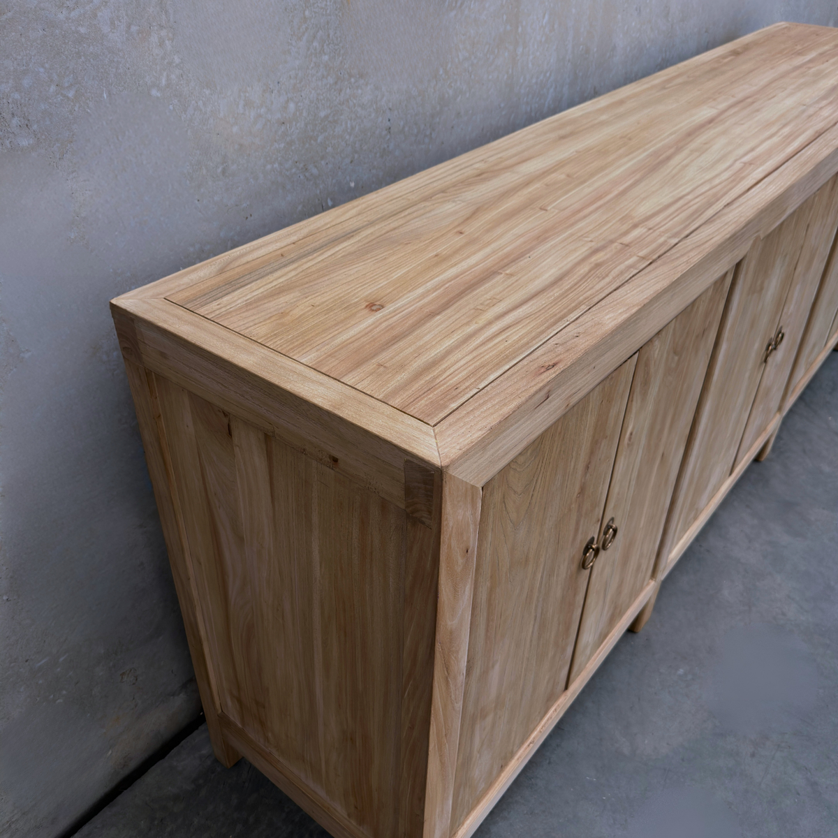 6 Door Cabinet | Natural