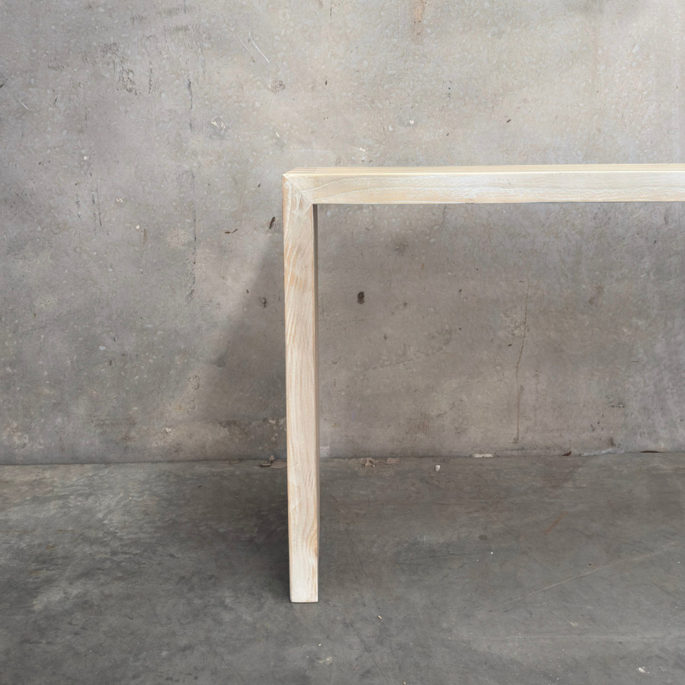 Square Console Skinny | Ceruse