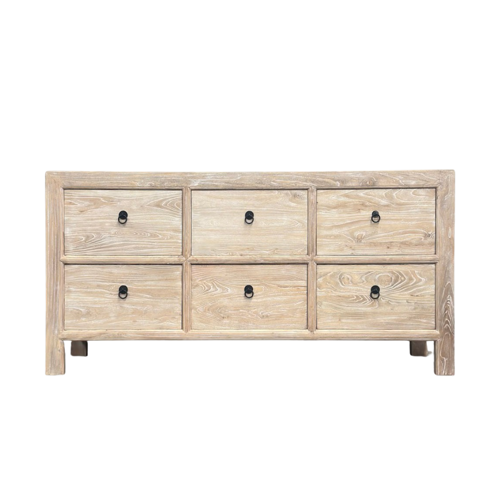 6 Drawer Chest | Ceruse