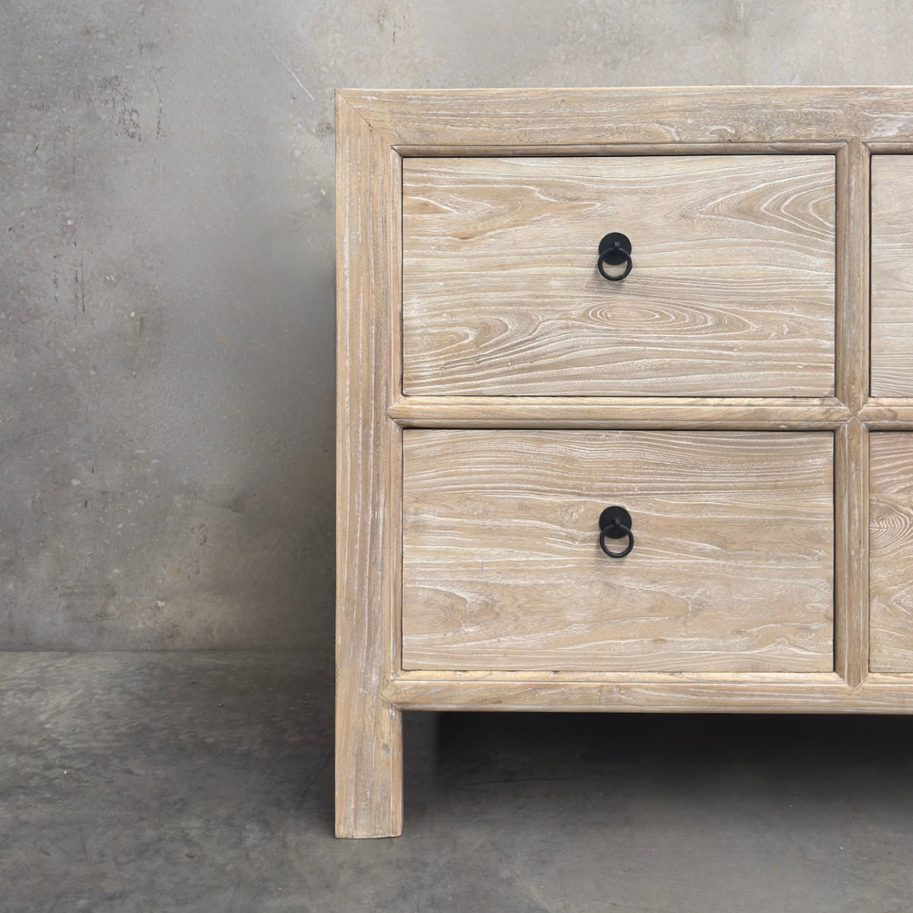 6 Drawer Chest | Ceruse