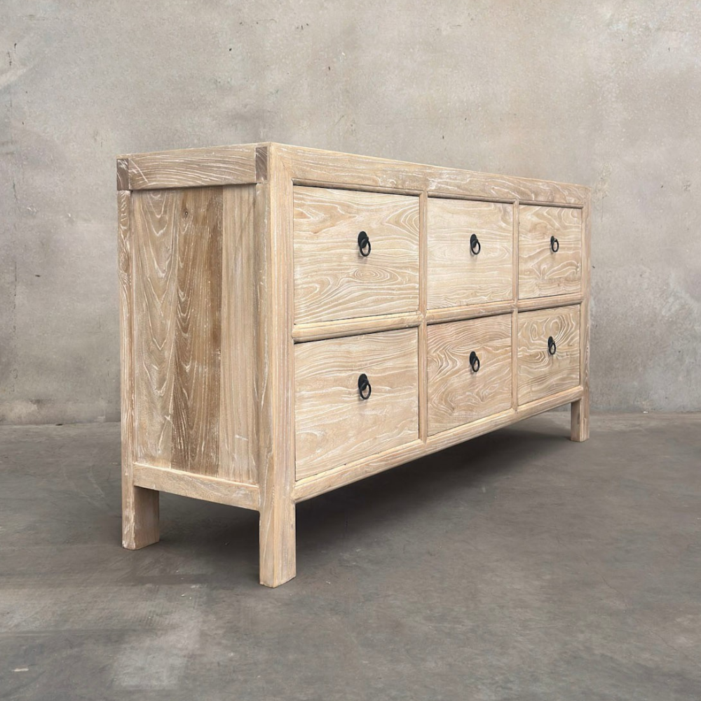 6 Drawer Chest | Ceruse