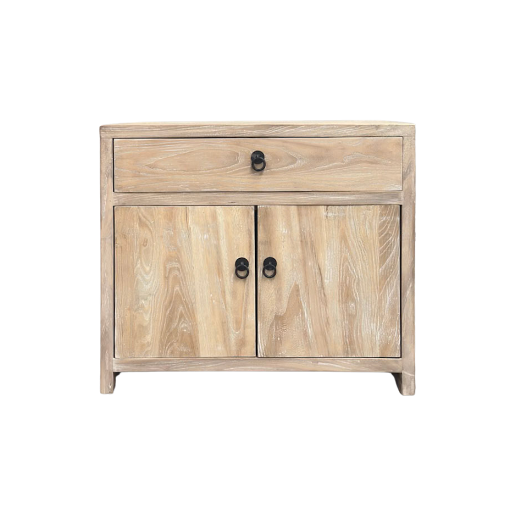 1 Drawer 2 Door Cabinet | Ceruse