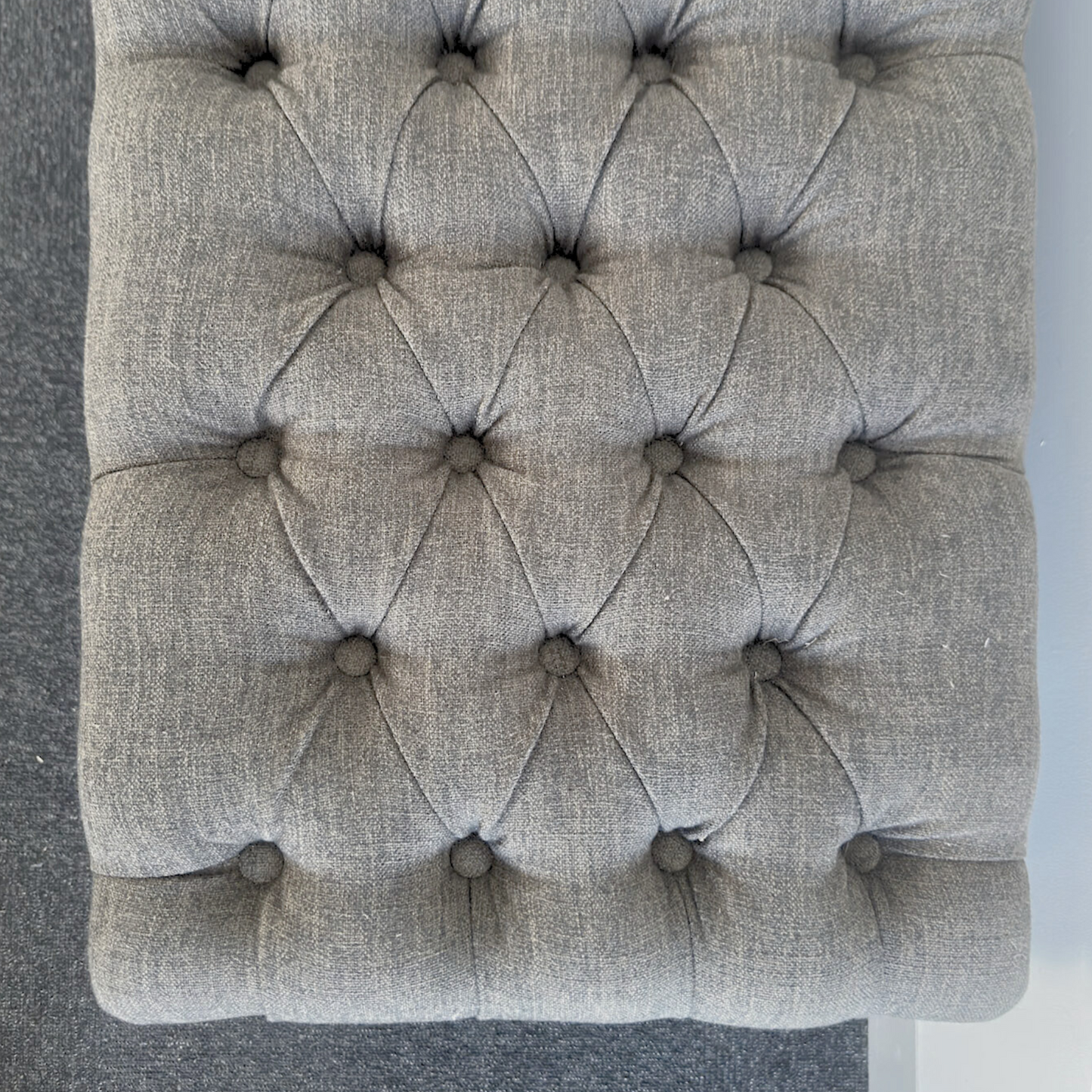 Sussex Ottoman with Storage | Charcoal