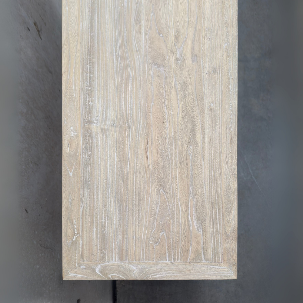 2 Drawer Console Square | Ceruse