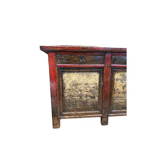 Antique Mongolian Lacquered Cabinet_Asian Tide_Wholesale Furniture Supplier