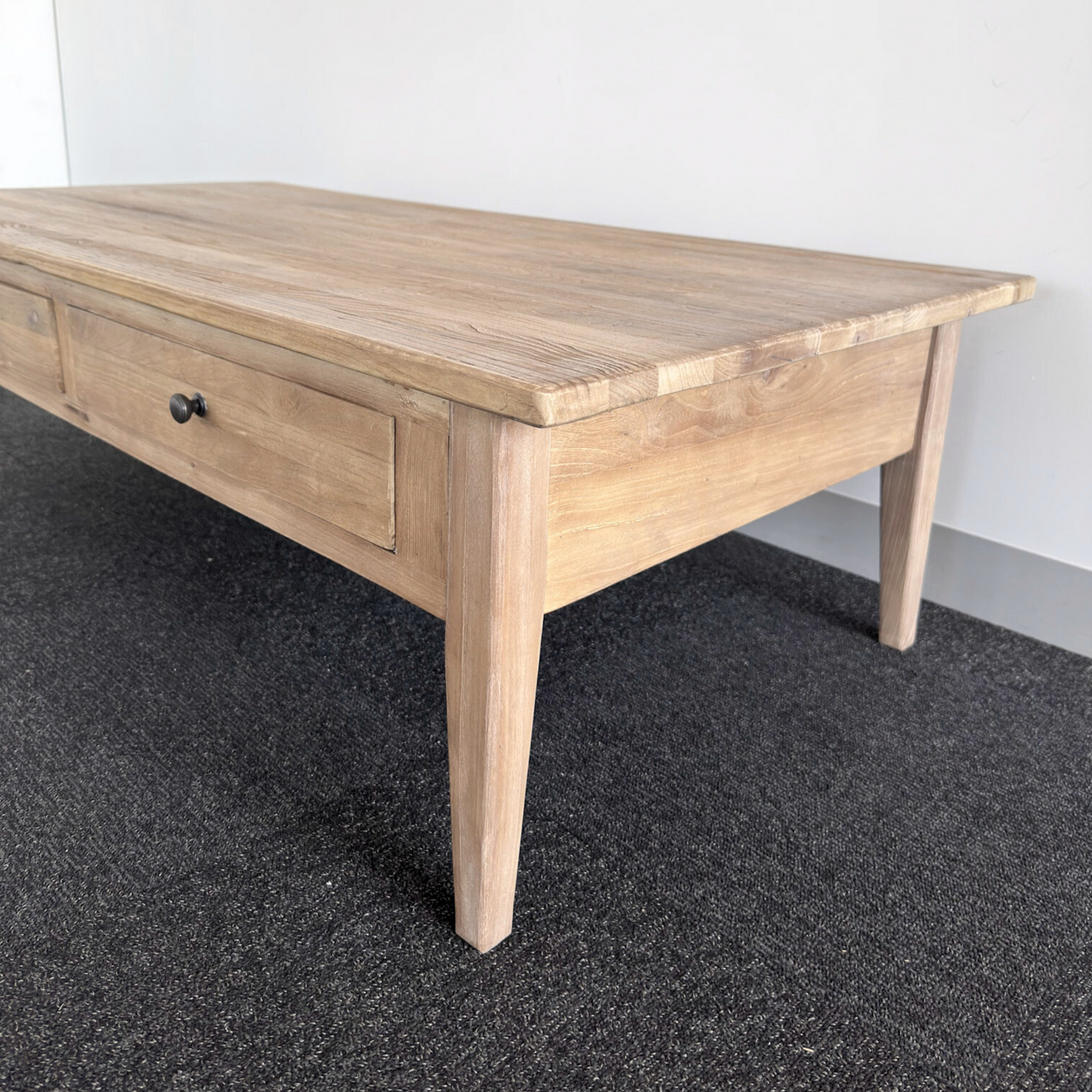 2 Drawer Coffee Table Flinders | Rustic