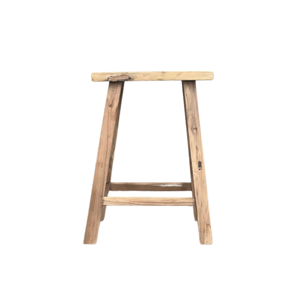 Elm Flat Bar Stool | Reclaimed