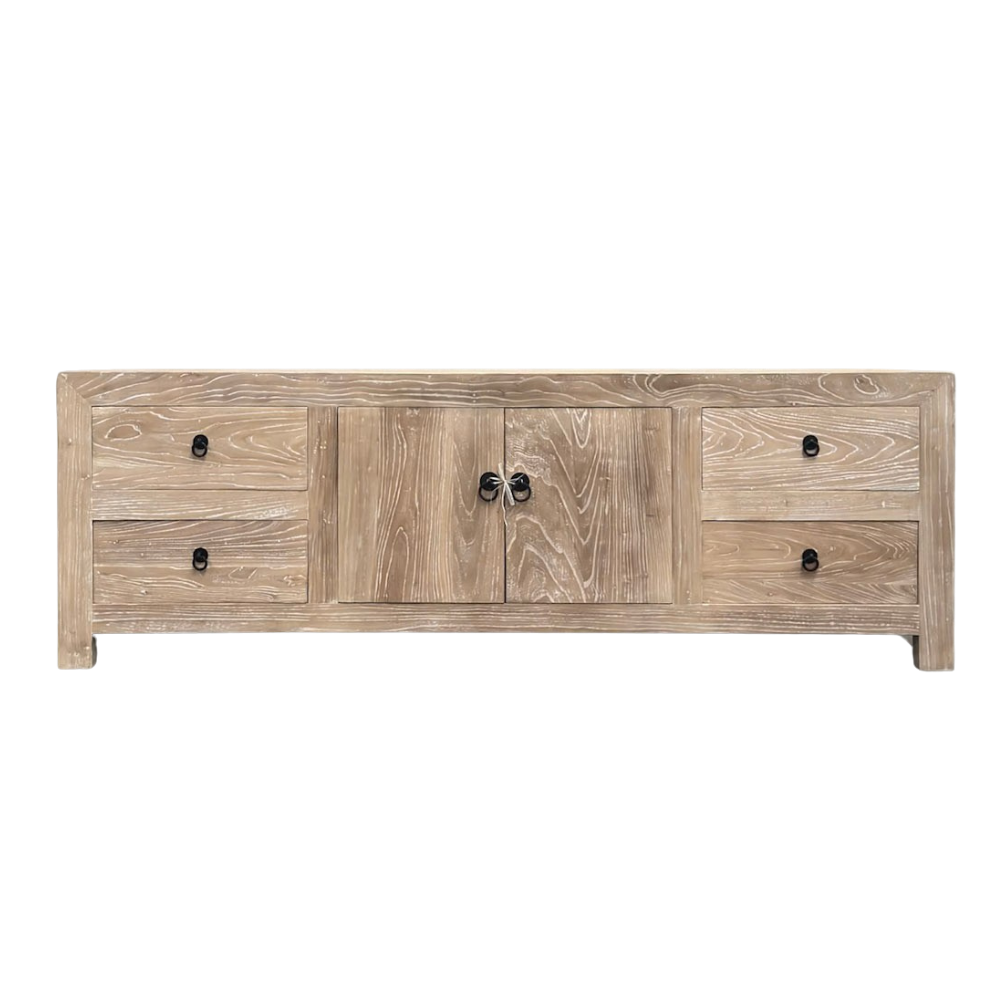 Low Elm TV Cabinet | Ceruse