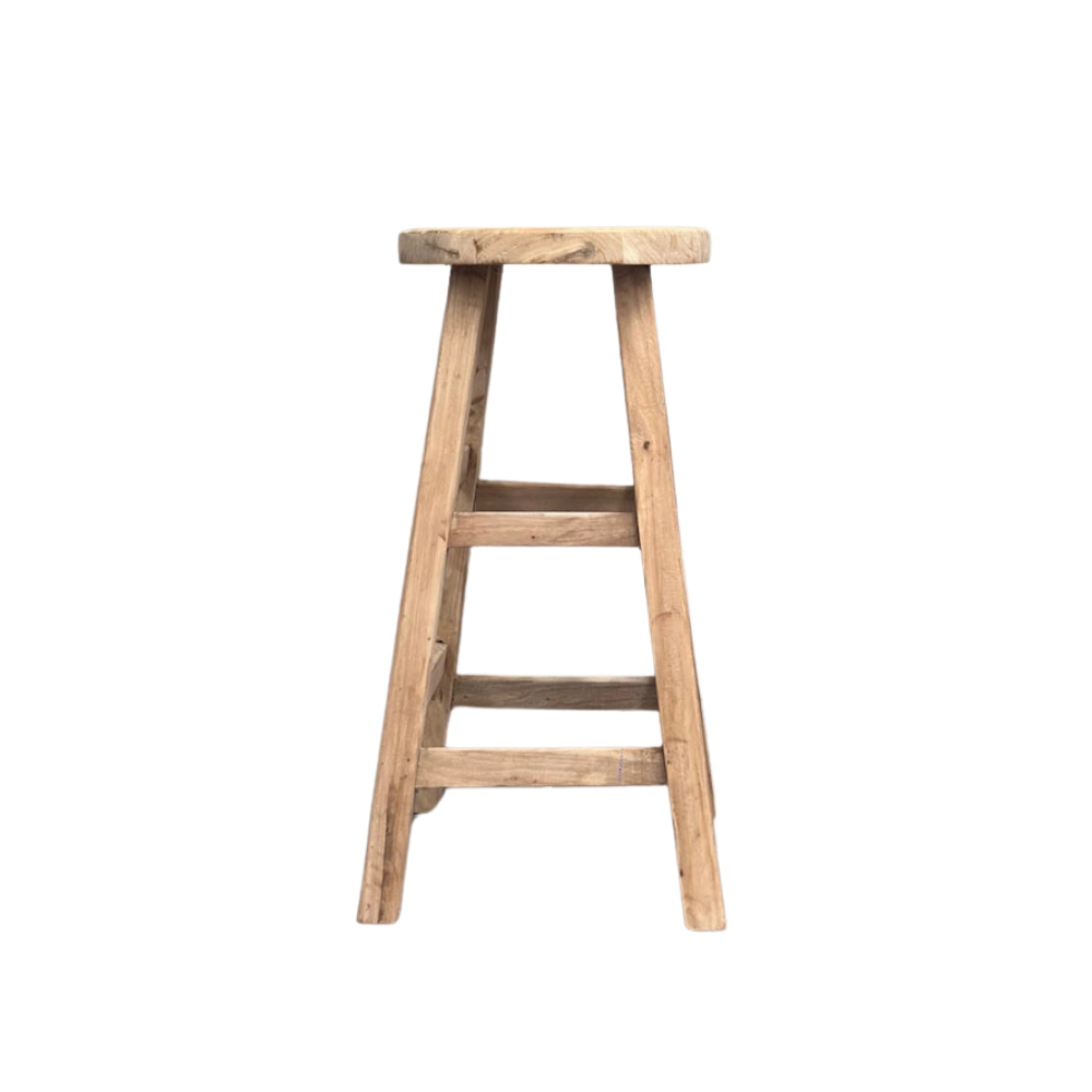 Round Bar Stool | Reclaimed