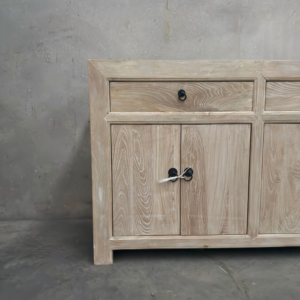 3 Drawer 6 Door Buffet | Ceruse