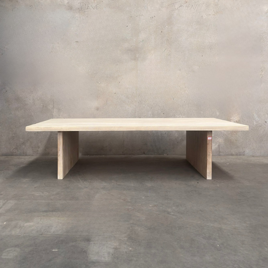 Chunky Coffee Table (180) | Ceruse