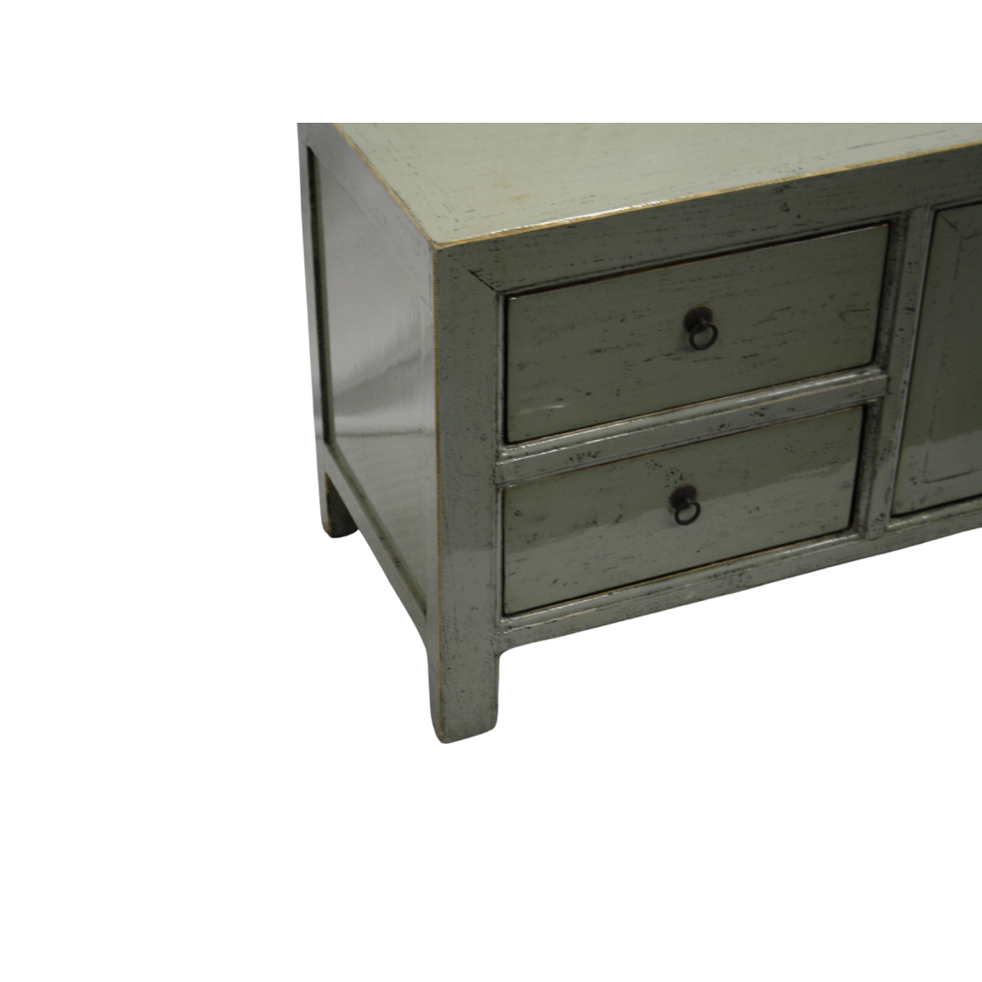 Low Lacquered TV Cabinet | Sage_Asian Tide_Wholesale Furniture Supplier