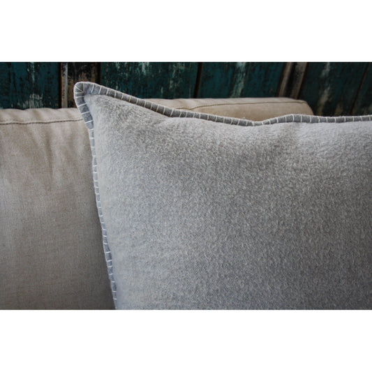 Blanket Stitch Cushion | Charoal_Asian Tide_Wholesale Furniture Supplier