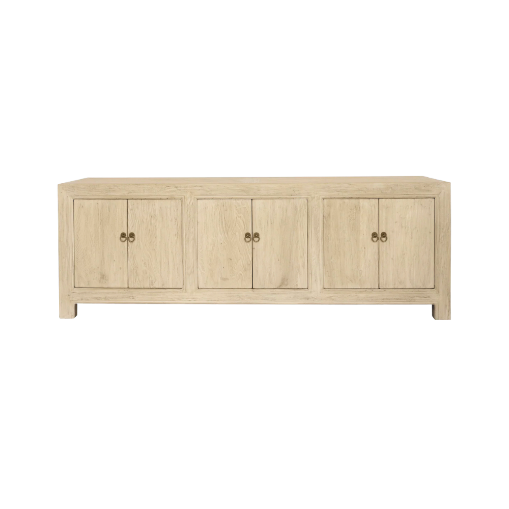 6 Door Low Cabinet Asian Tide