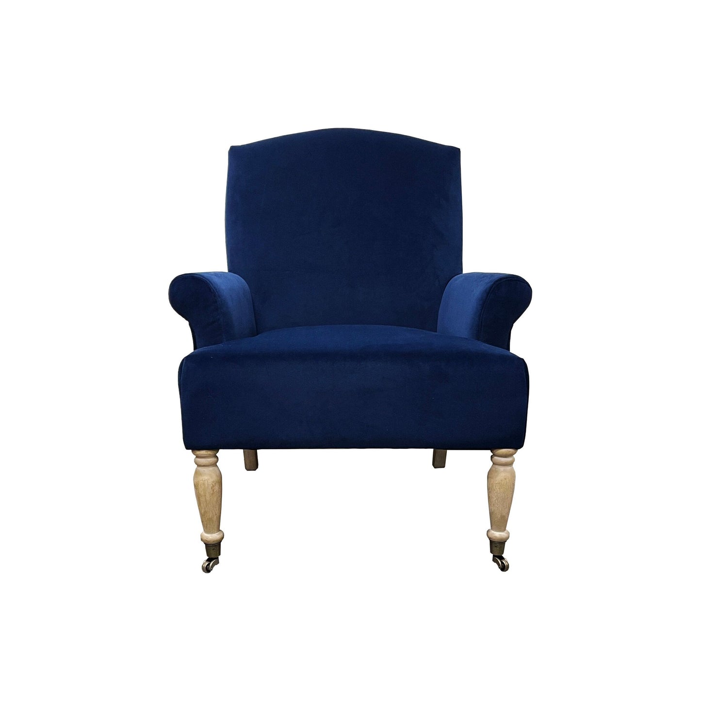 Otto Chair | Velvet Blue_Asian Tide_Wholesale Furniture Supplier