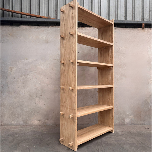 5 Pocket Elm Shelf