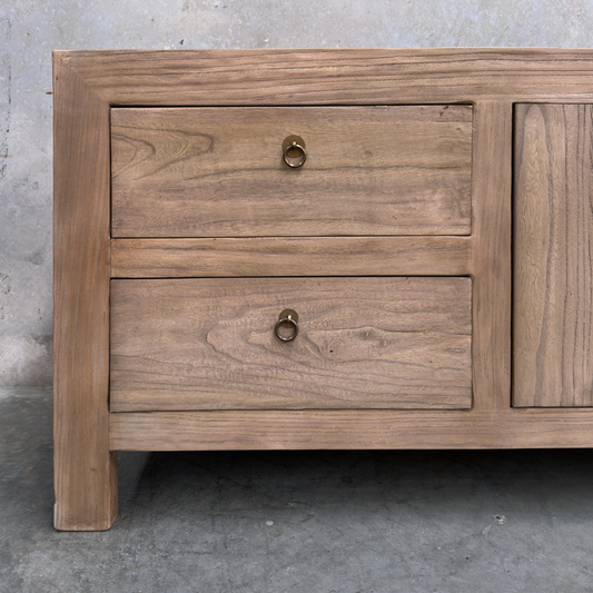 Low TV Cabinet | Light Brown