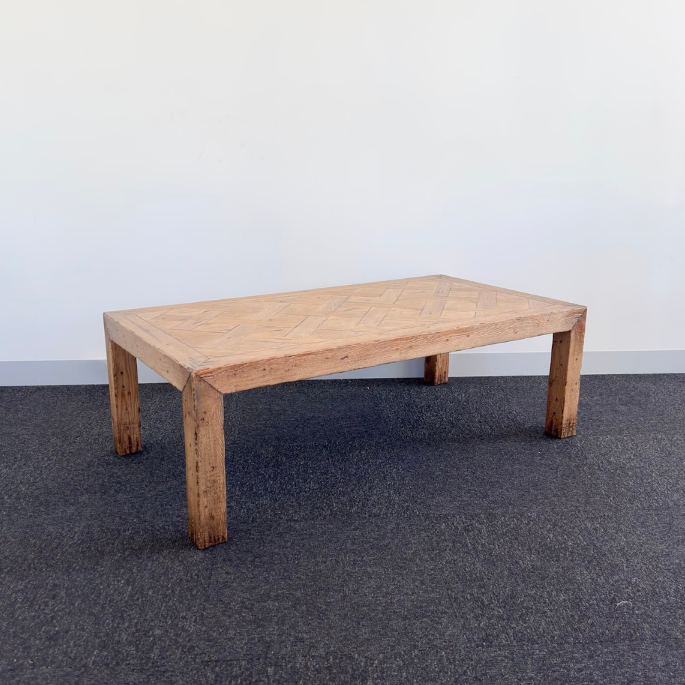 Parquetry Rectangular Coffee Table