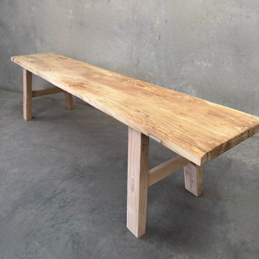 Recycled Elm Bench (180) | Rustic