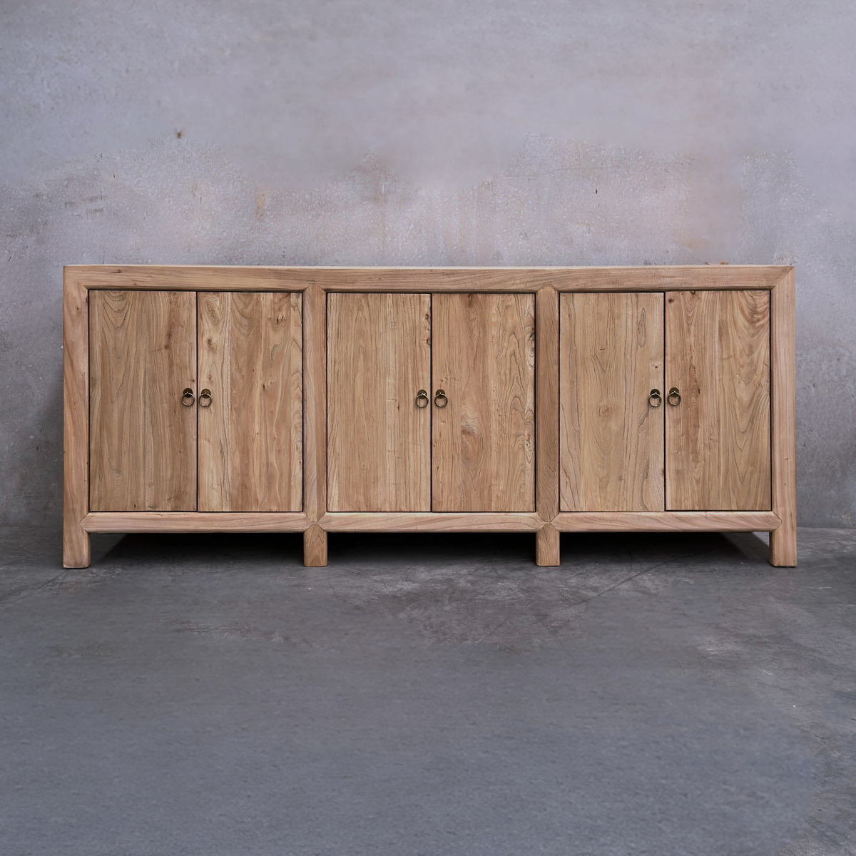 6 Door Cabinet | Natural