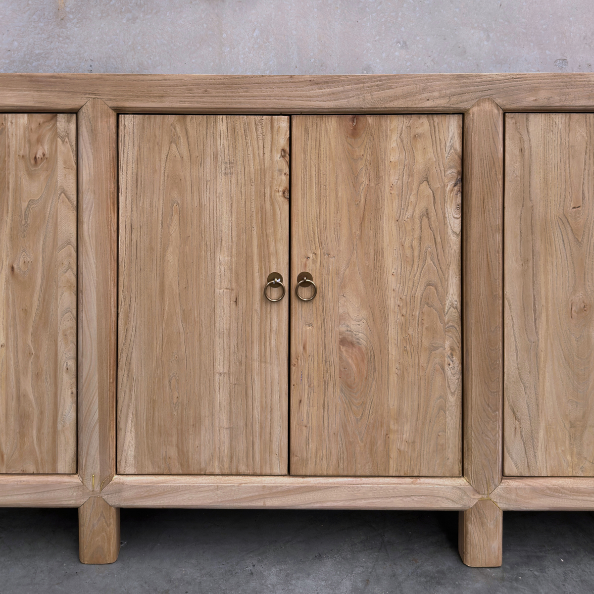 6 Door Cabinet | Natural