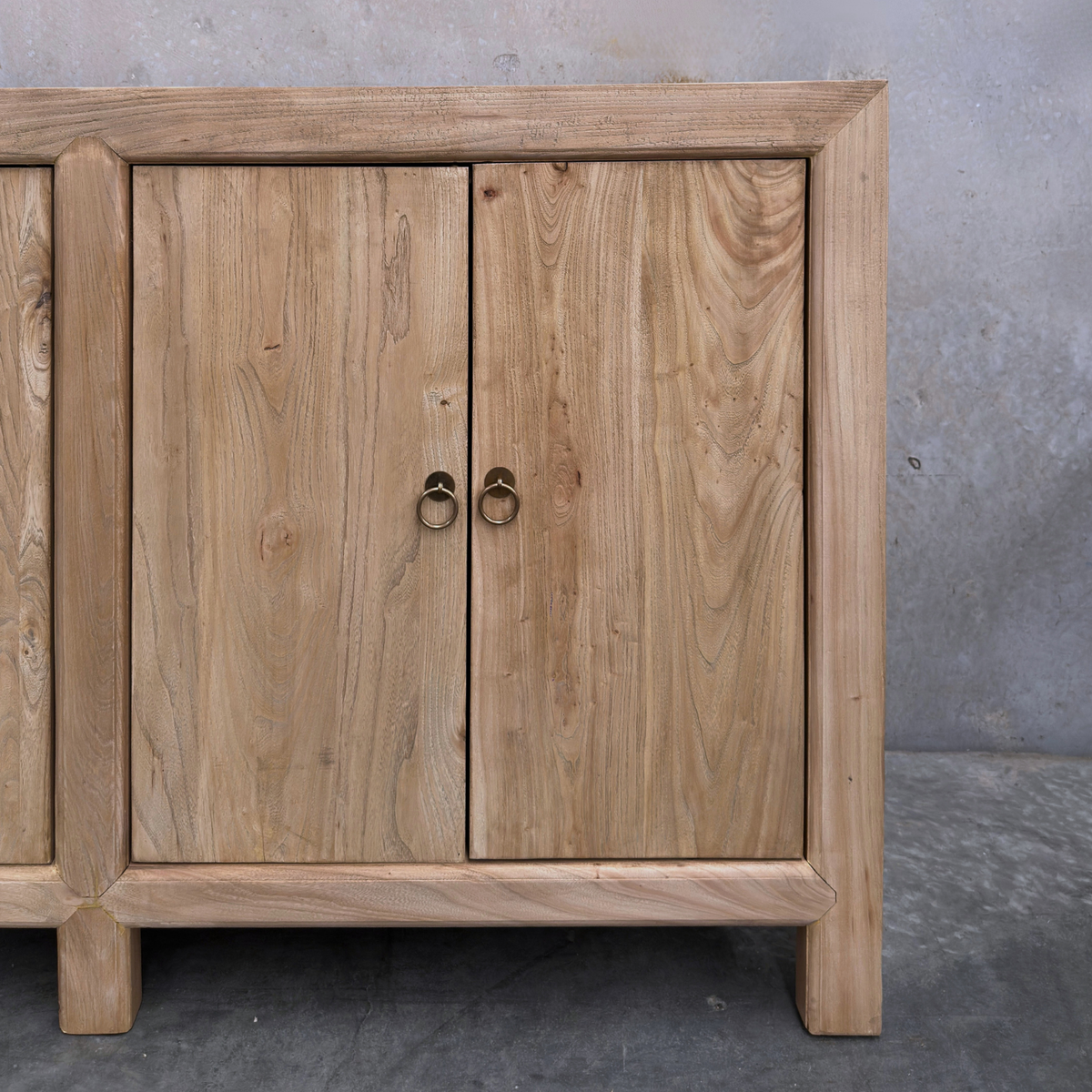 6 Door Cabinet | Natural