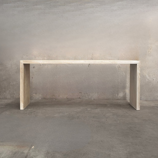Square Console Skinny | Ceruse
