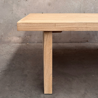 Chunky Coffee Table (130) | Natural