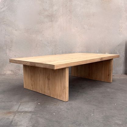 Chunky Coffee Table (130) | Natural