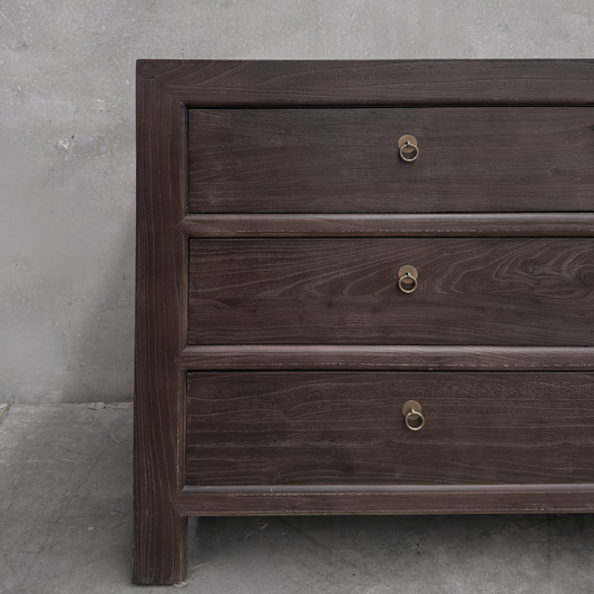 6 Drawer Cabinet | Dark Brown