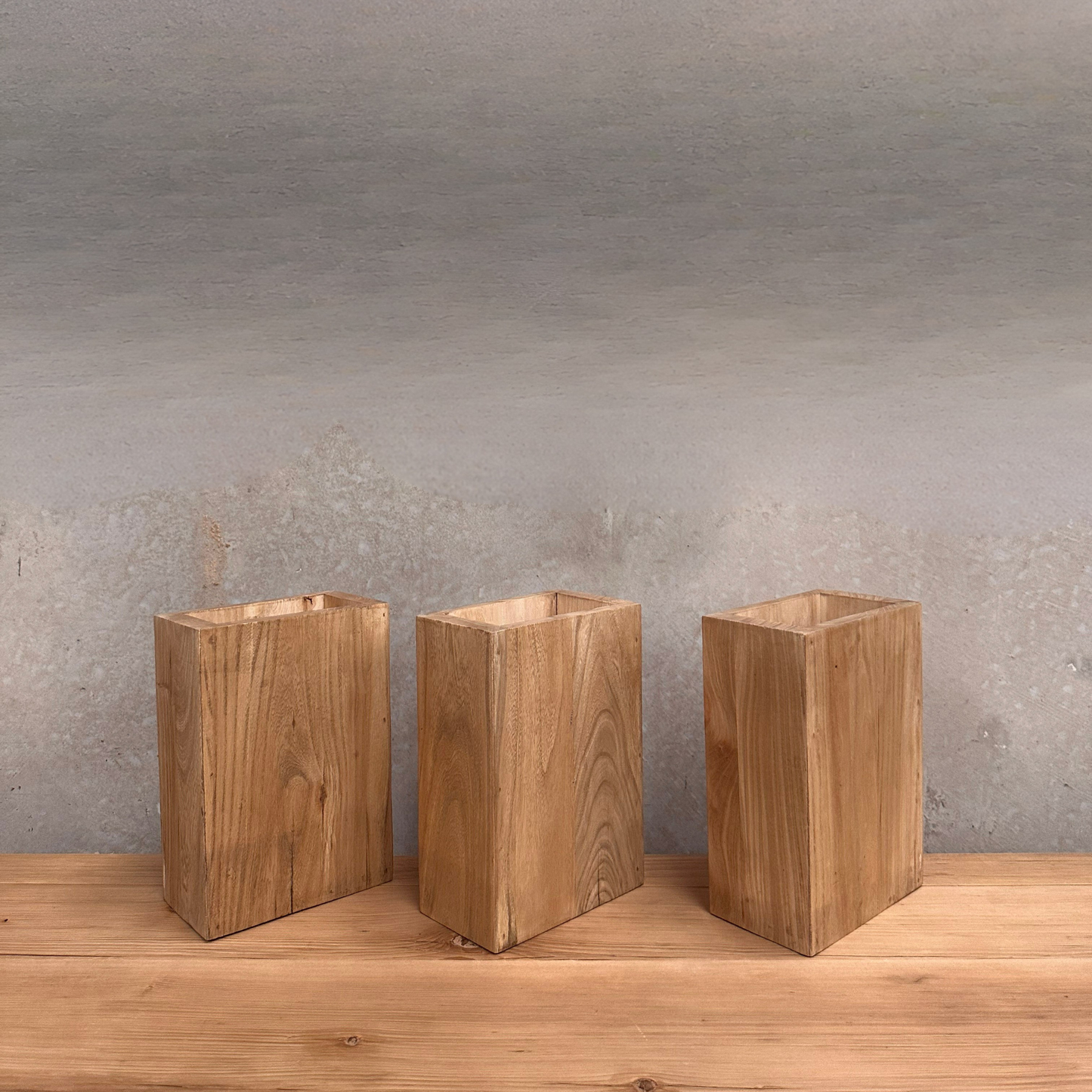 Elm Box Vase