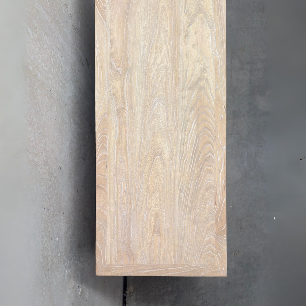 2 Drawer 2 Door Cabinet | Ceruse