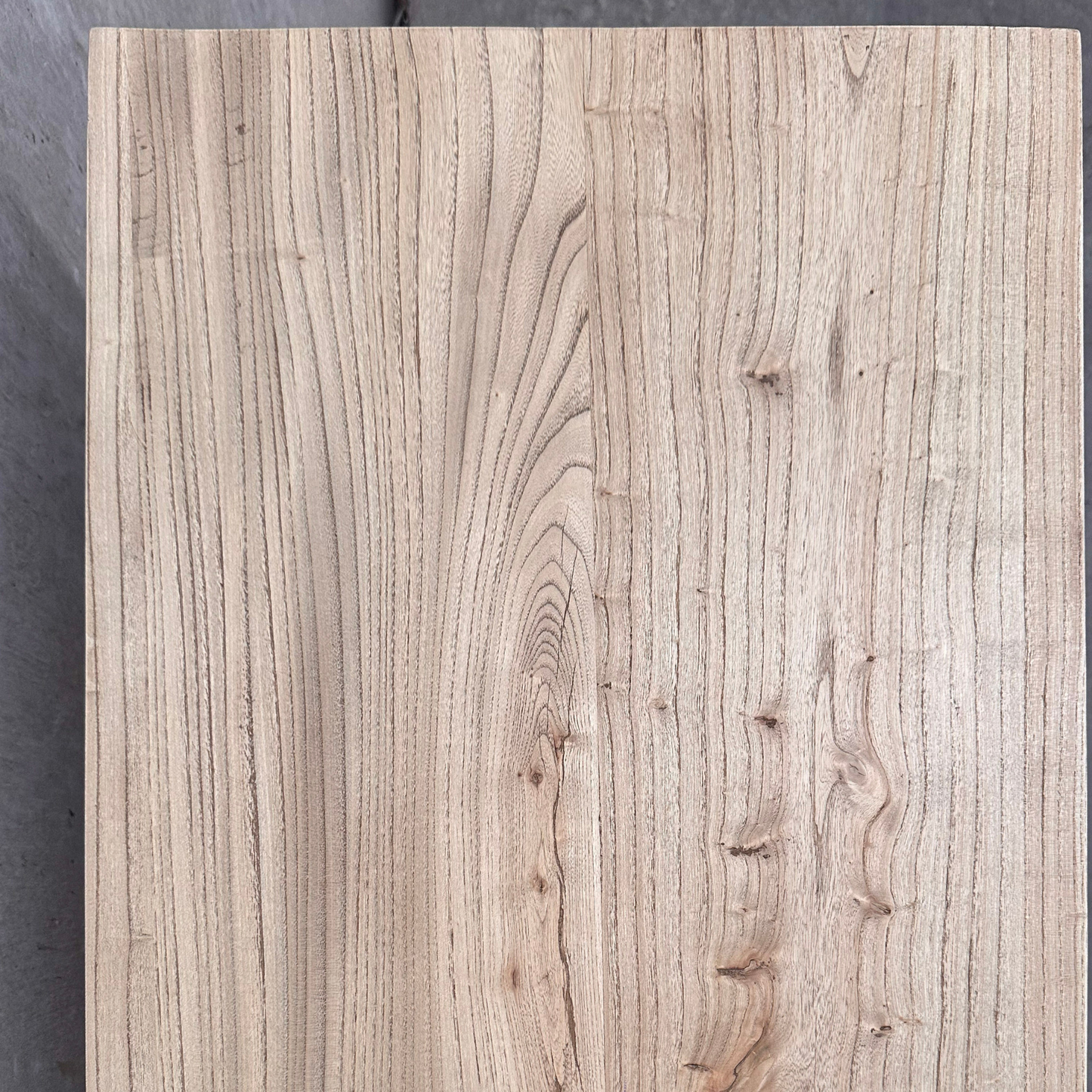 1 Drawer No Door Overhang Bedside with Shelf | Natural