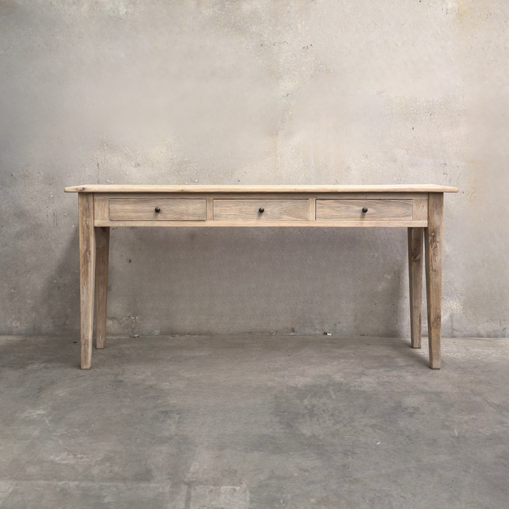 3 Drawer Console Flinders | Greywash