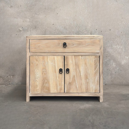 1 Drawer 2 Door (70) Bedside | Ceruse