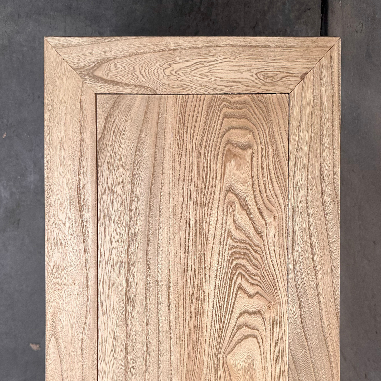 2 Drawer Console Overhang | Natural