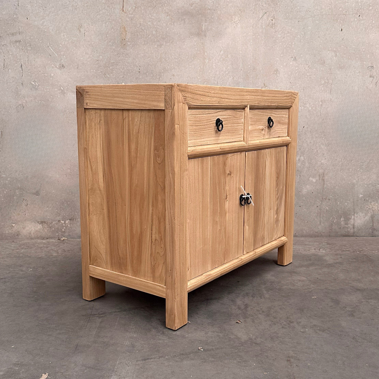 2 Drawer 2 Door Cabinet (90) | Natural