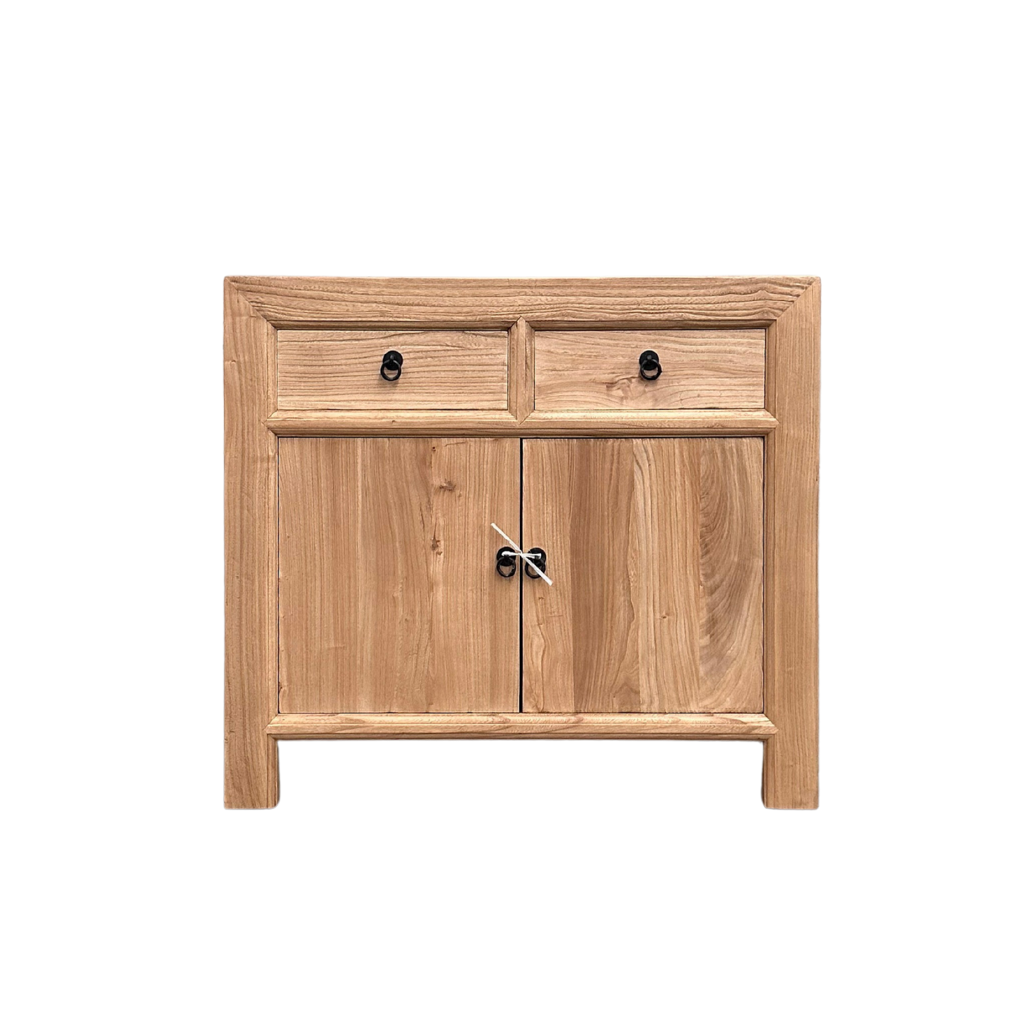 2 Drawer 2 Door Cabinet (90) | Natural