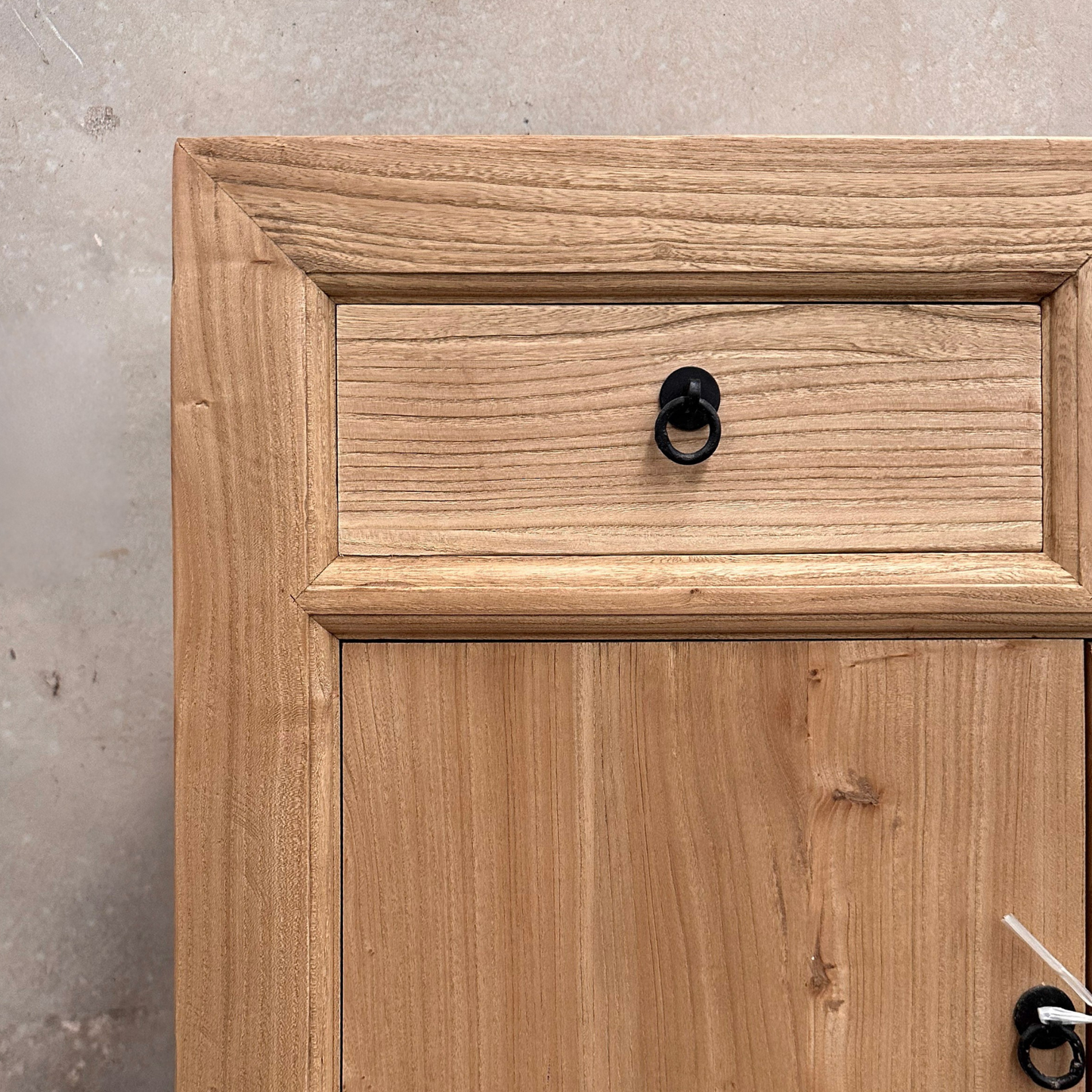 2 Drawer 2 Door Cabinet (90) | Natural