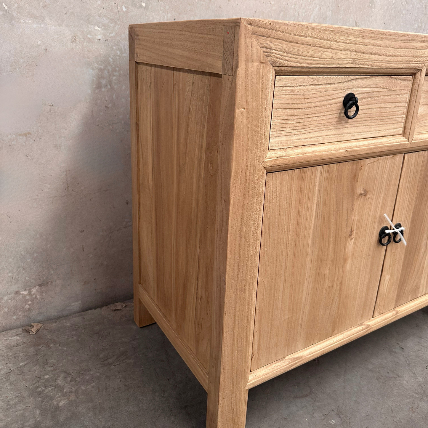 2 Drawer 2 Door Cabinet (90) | Natural