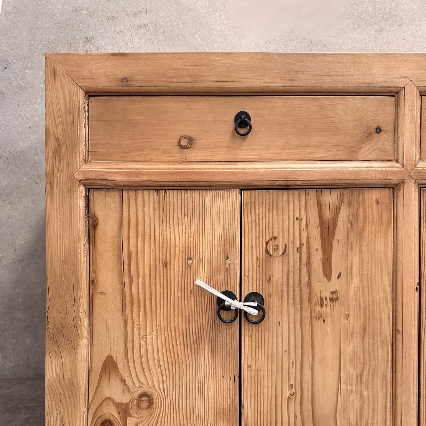 3 Drawer 6 Door Cabinet | Rustic