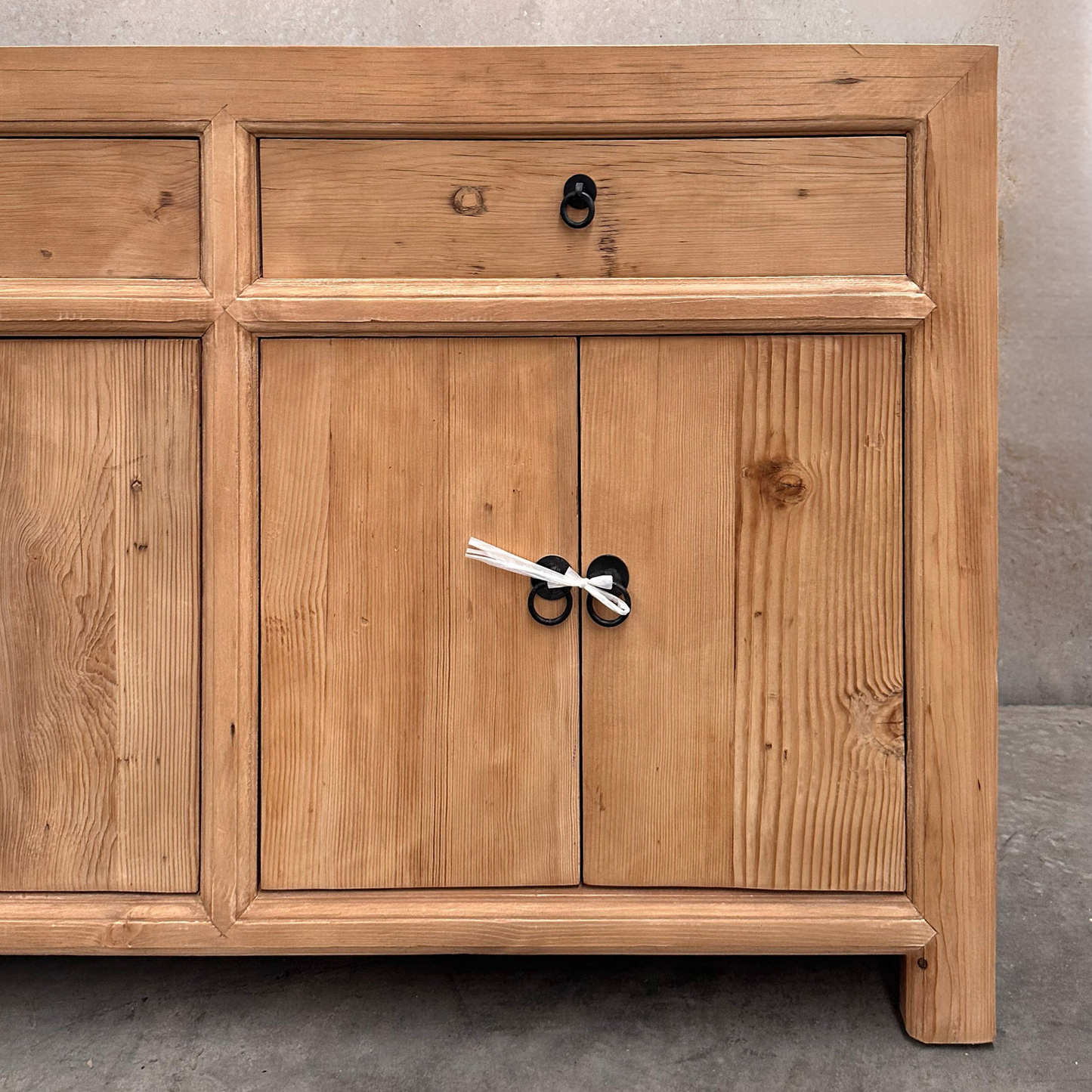 3 Drawer 6 Door Cabinet | Rustic