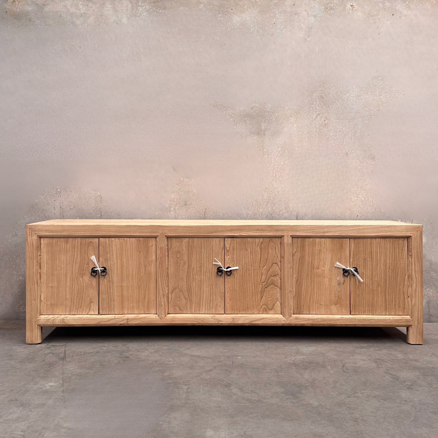 6 Door Low Cabinet | Natural