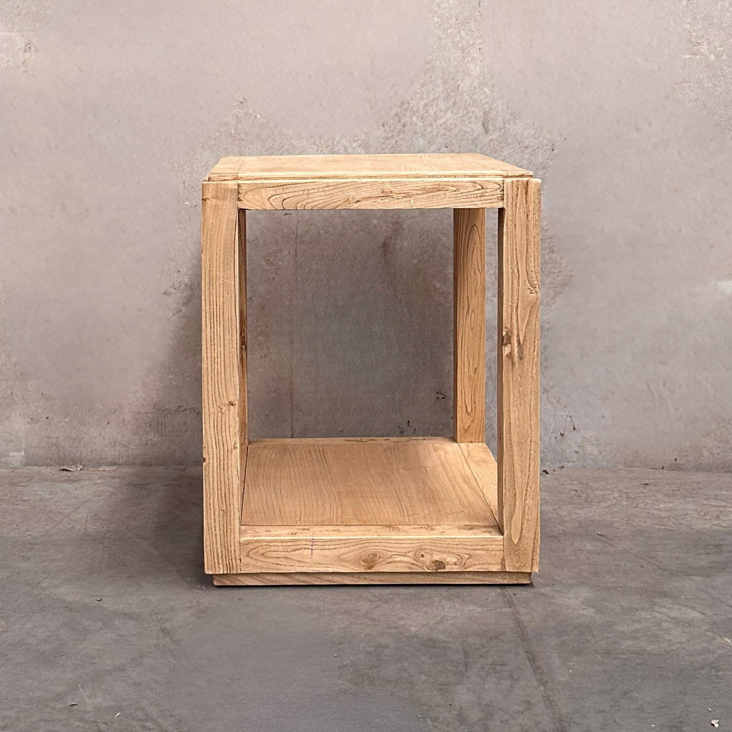 Open Side Table| Natural