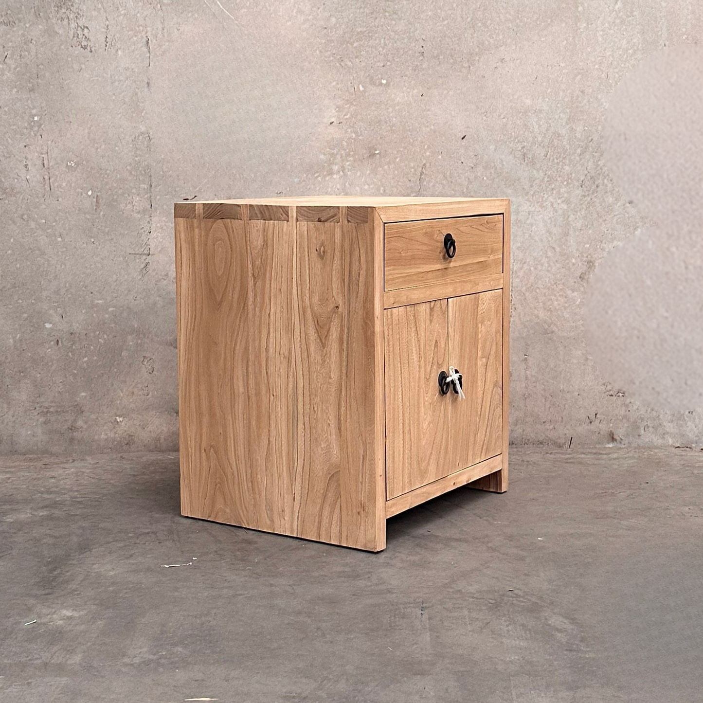 1 Drawer 2 Door (50) Bedside | Natural