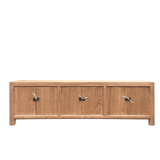 6 Door Low Cabinet | Natural