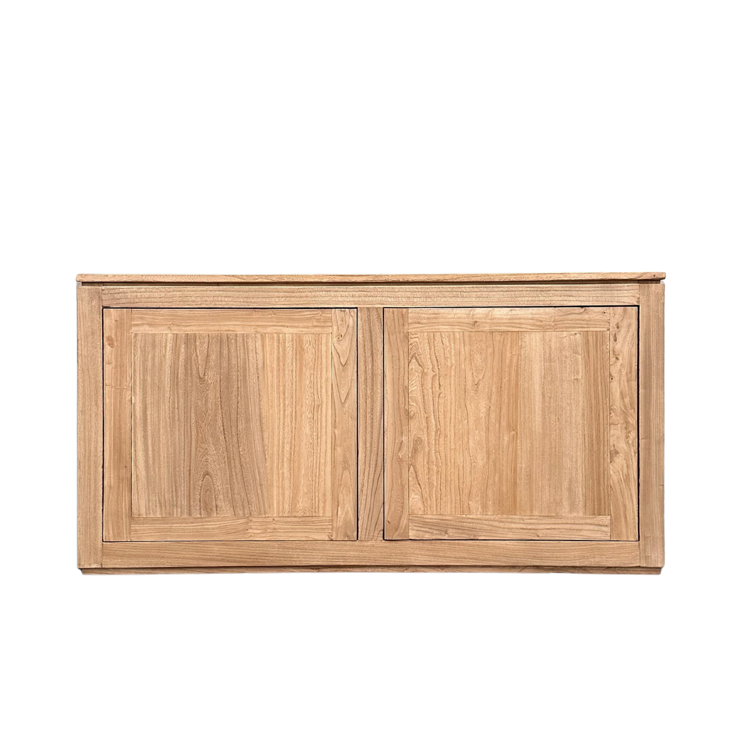 2 Door Block Cabinet | Natural