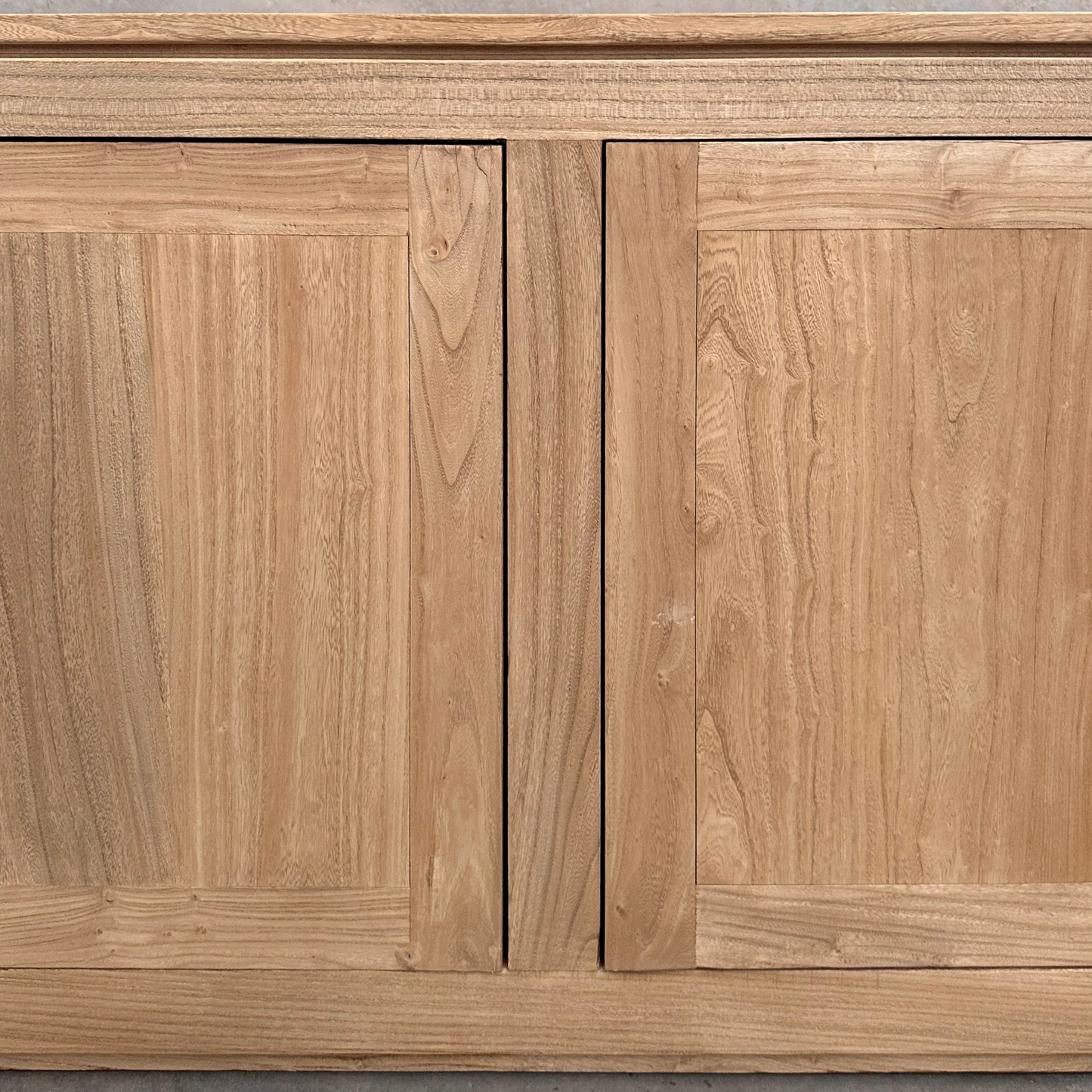 2 Door Block Cabinet | Natural