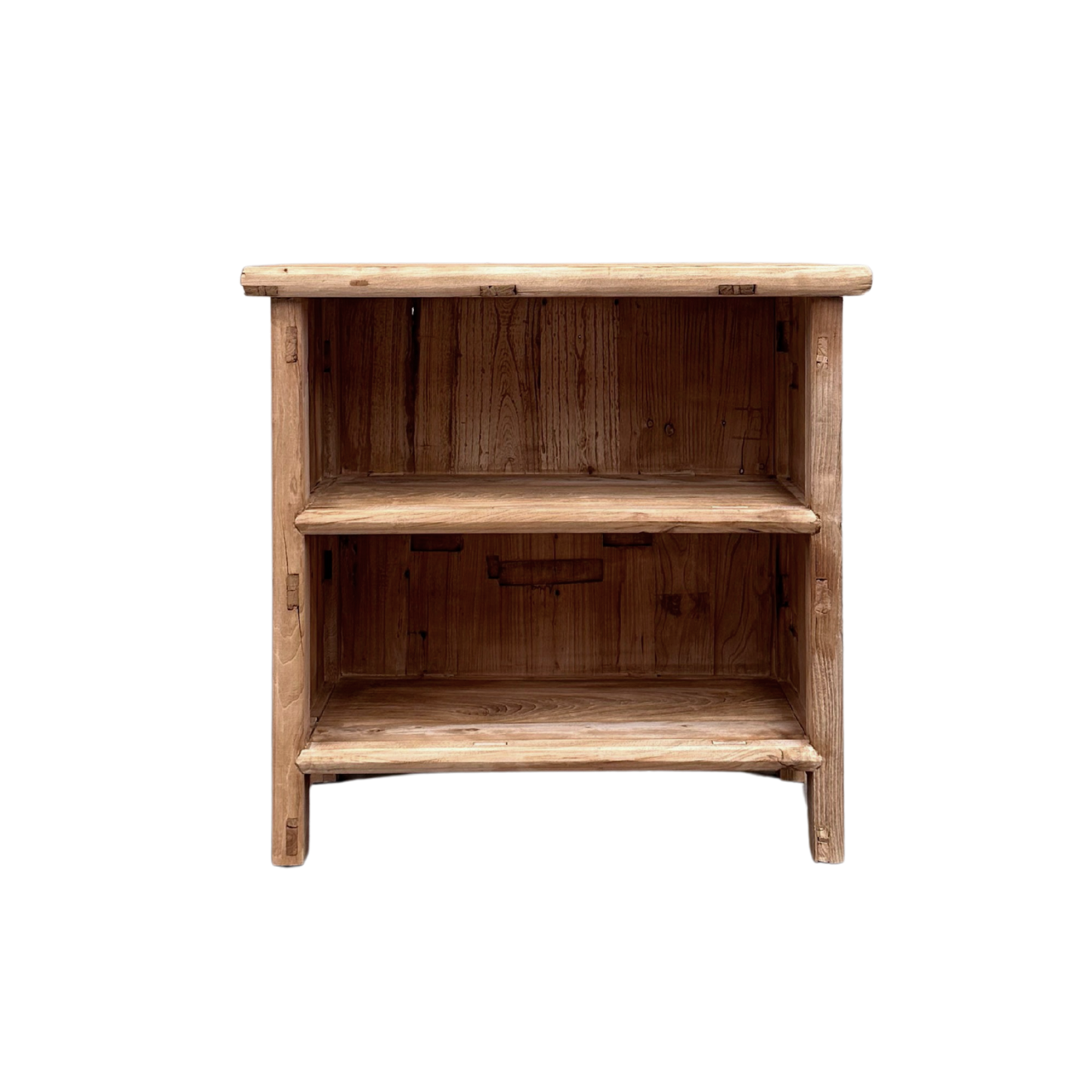 2 Pocket Low Shelf Overhang | Rustic